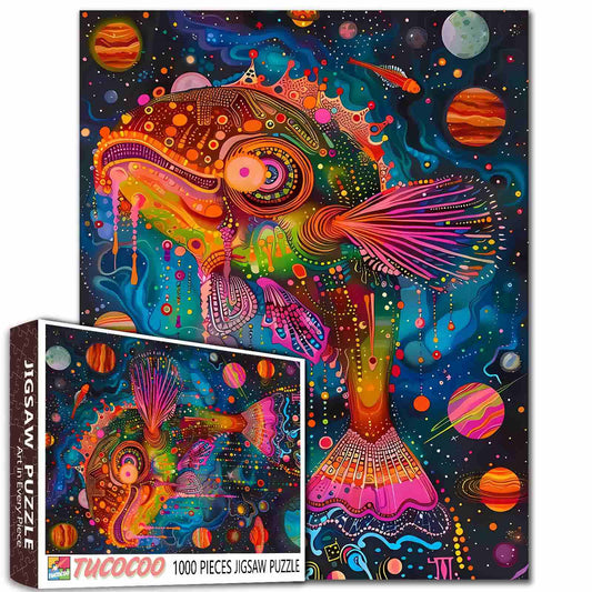 Cosmic Fish Jigsaw Puzzle