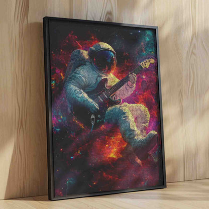 Cosmic Guitar Astronaut Jigsaw Puzzle