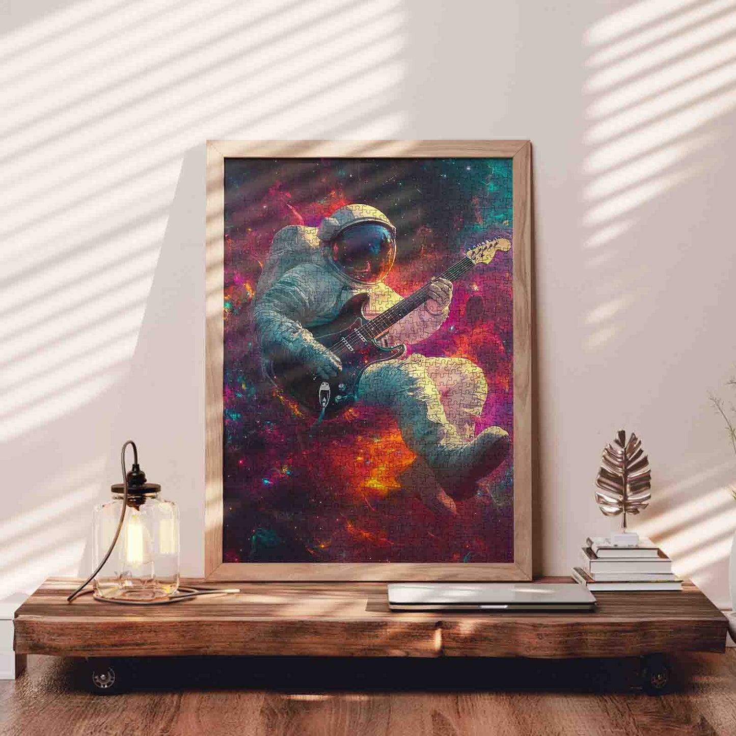 Cosmic Guitar Astronaut Jigsaw Puzzle