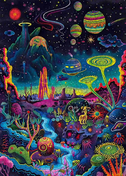 Cosmic Landscape Jigsaw Puzzle