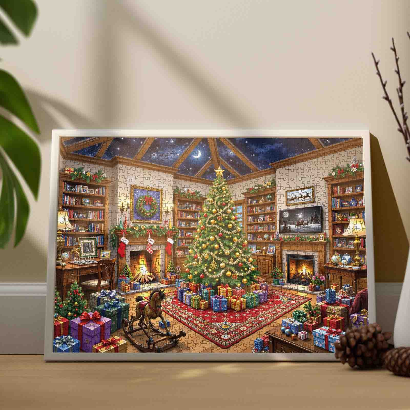 Cozy Christmas Eve Jigsaw Puzzle