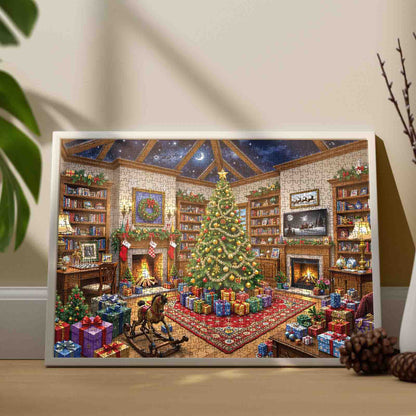 Cozy Christmas Eve Jigsaw Puzzle
