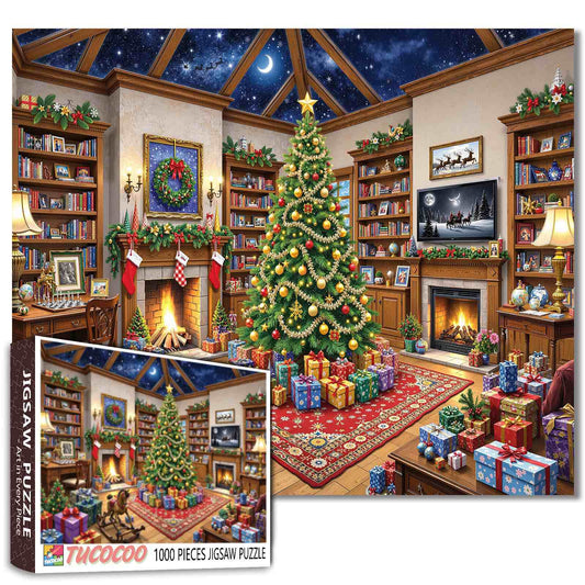Cozy Christmas Eve Jigsaw Puzzle