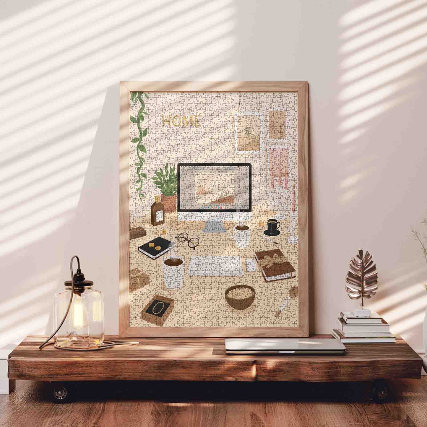 Cozy Home Office Jigsaw Puzzle