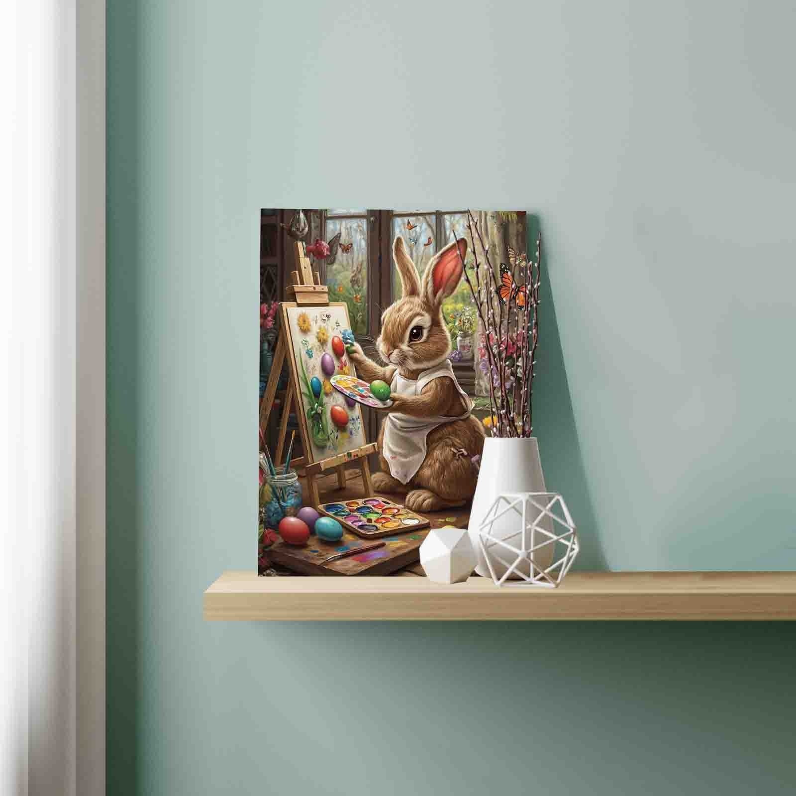 Creative Bunny Artist Paint by Numbers