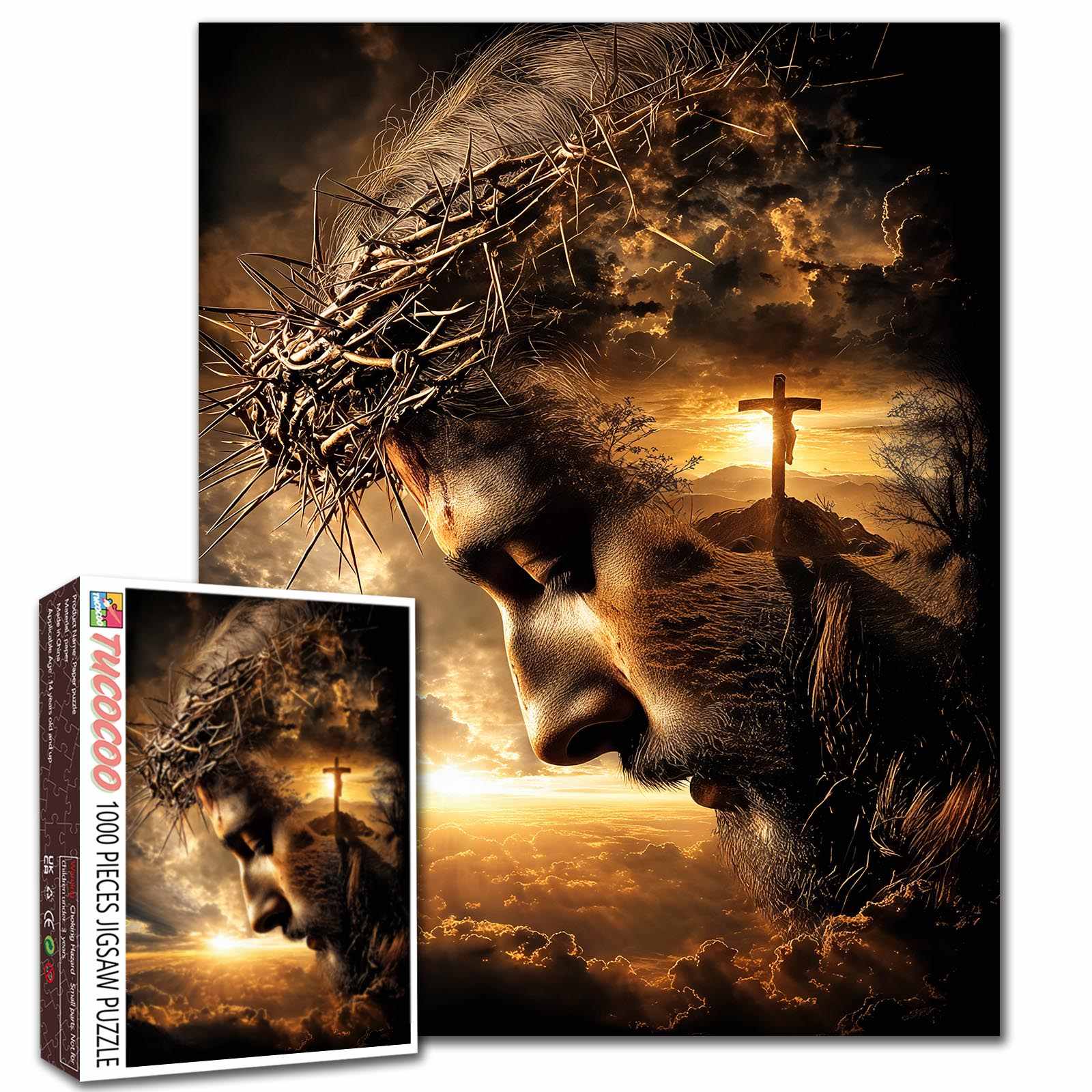 Crowned Savior Faith Jigsaw Puzzle
