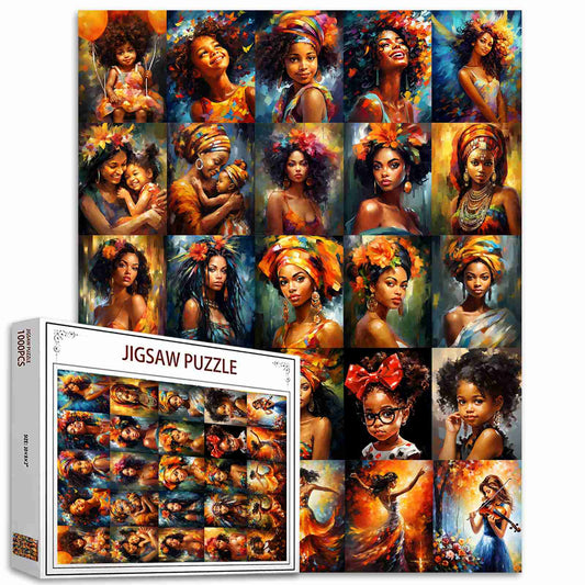 Expressions of Beauty Jigsaw Puzzles