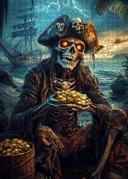 Cursed Pirate Treasure Jigsaw Puzzle