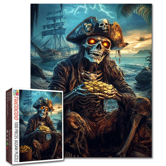 Cursed Pirate Treasure Jigsaw Puzzle
