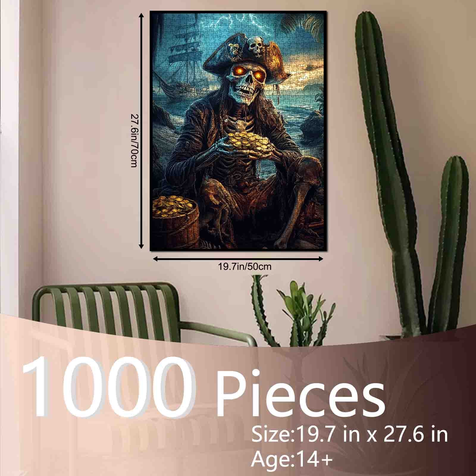 Cursed Pirate Treasure Jigsaw Puzzle