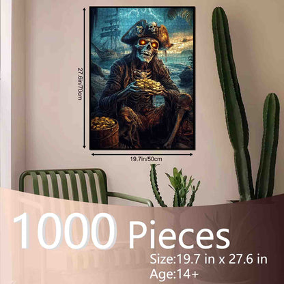Cursed Pirate Treasure Jigsaw Puzzle