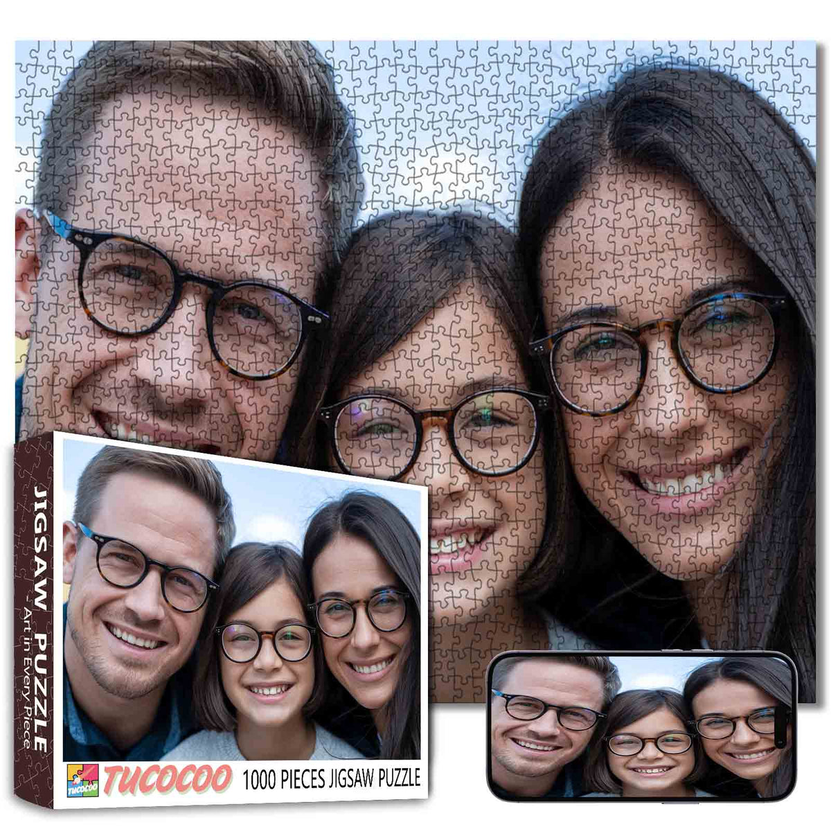 Custom puzzles, paint-by-number kits and canvas art