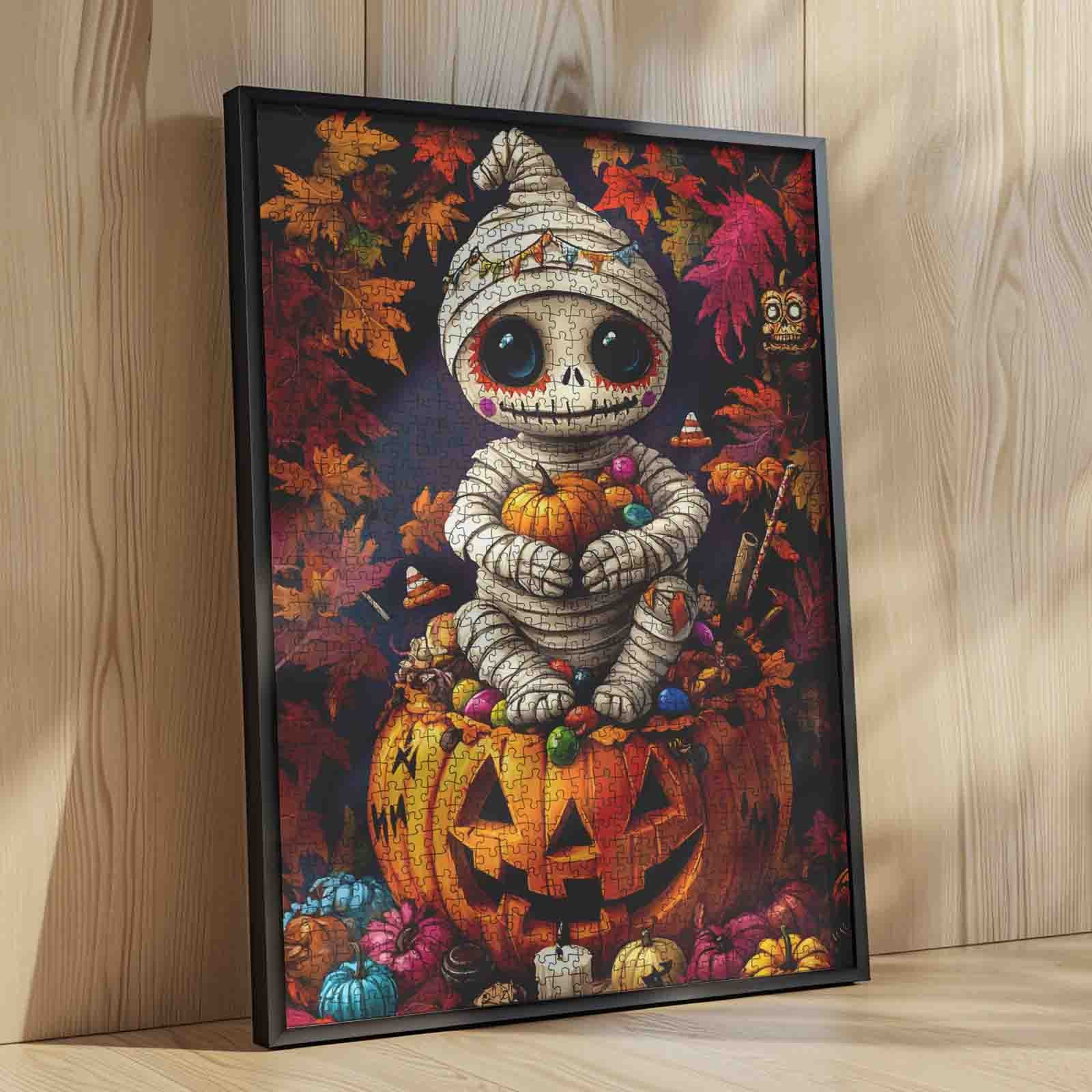 Cute Halloween Mummy Jigsaw Puzzle