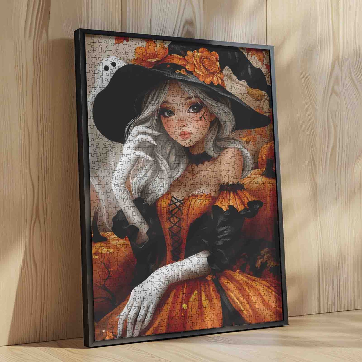 Cute Halloween Witch Jigsaw Puzzle