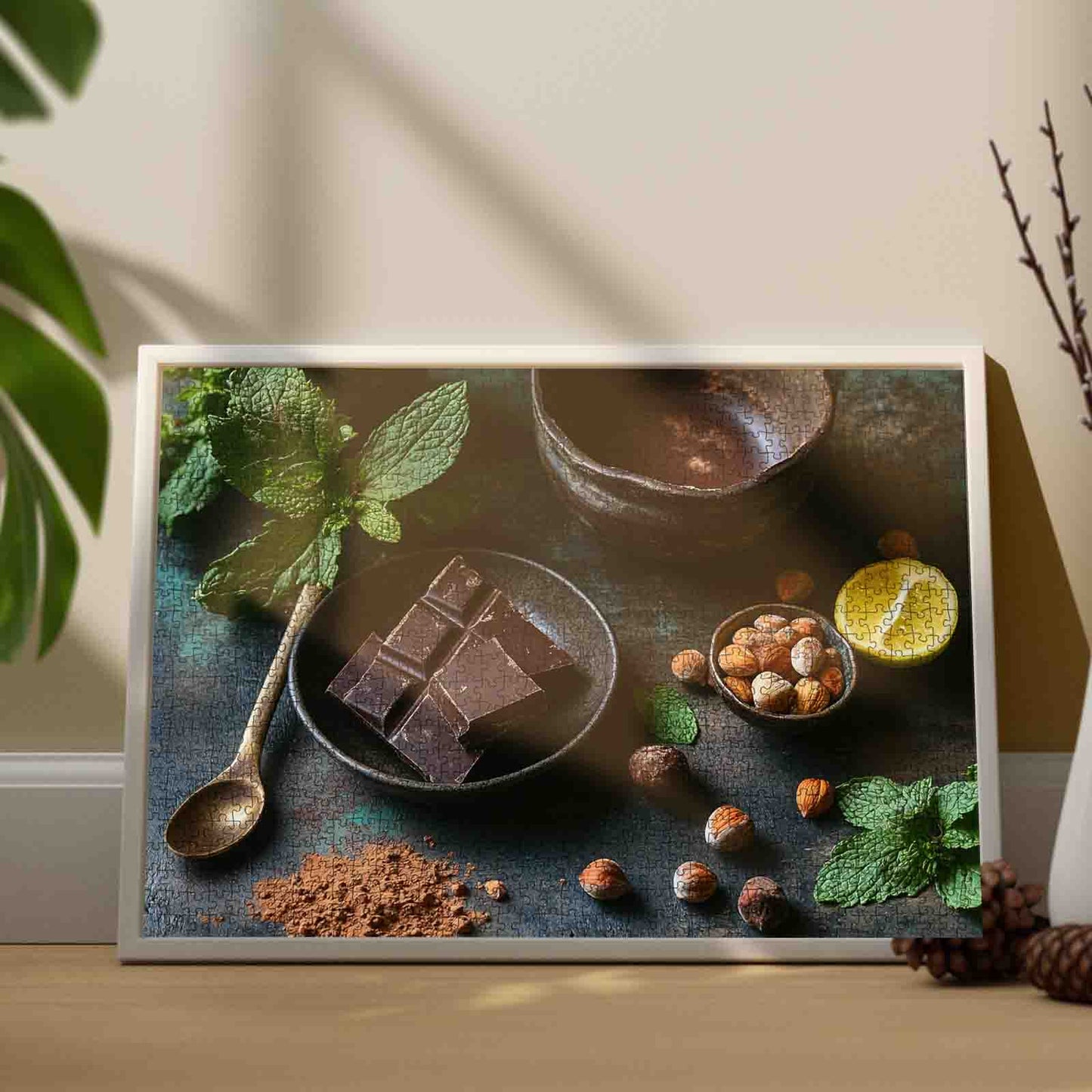 Dark Chocolate Artisan Still Life Jigsaw Puzzle