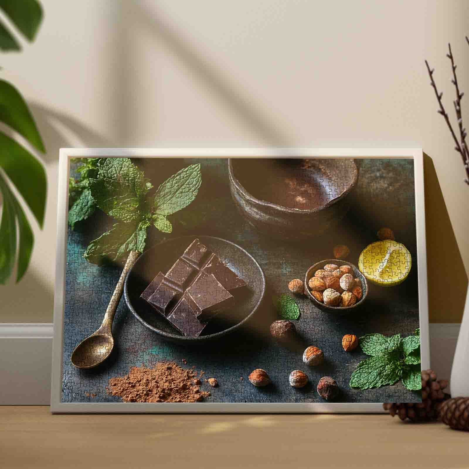 Dark Chocolate Artisan Still Life Jigsaw Puzzle