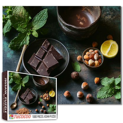 Dark Chocolate Artisan Still Life Jigsaw Puzzle