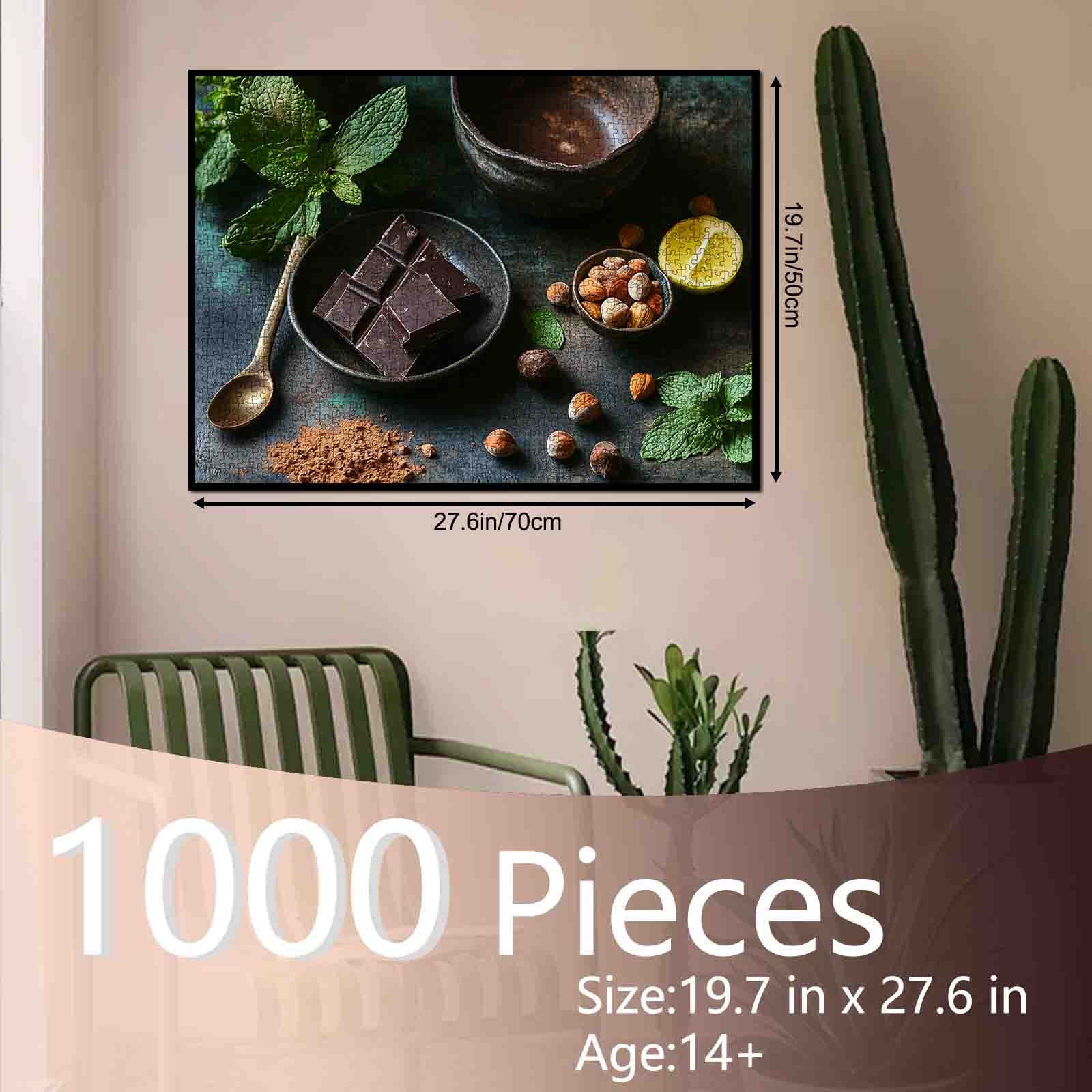 Dark Chocolate Artisan Still Life Jigsaw Puzzle