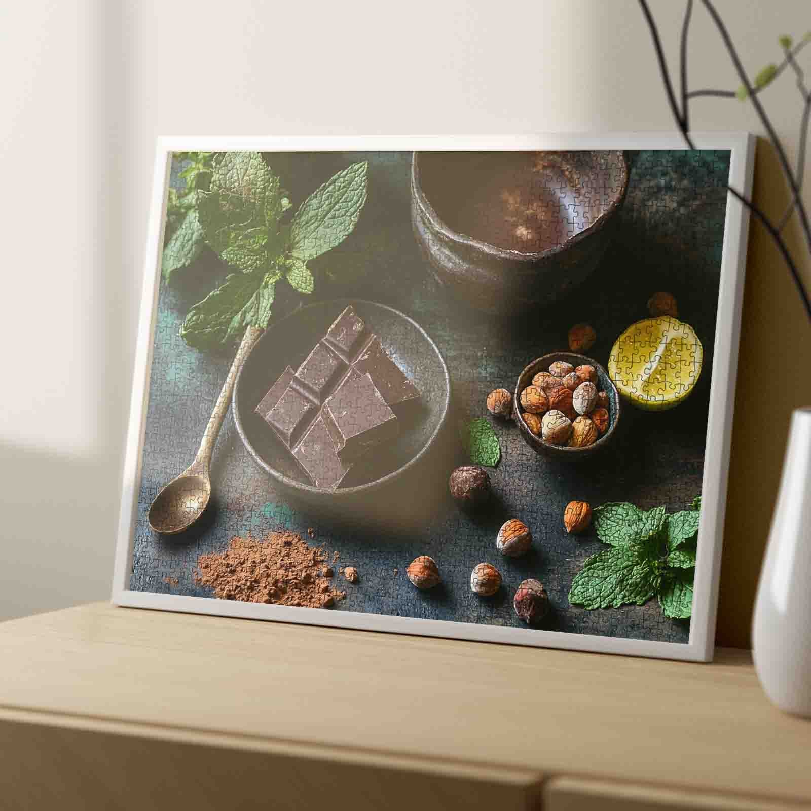 Dark Chocolate Artisan Still Life Jigsaw Puzzle