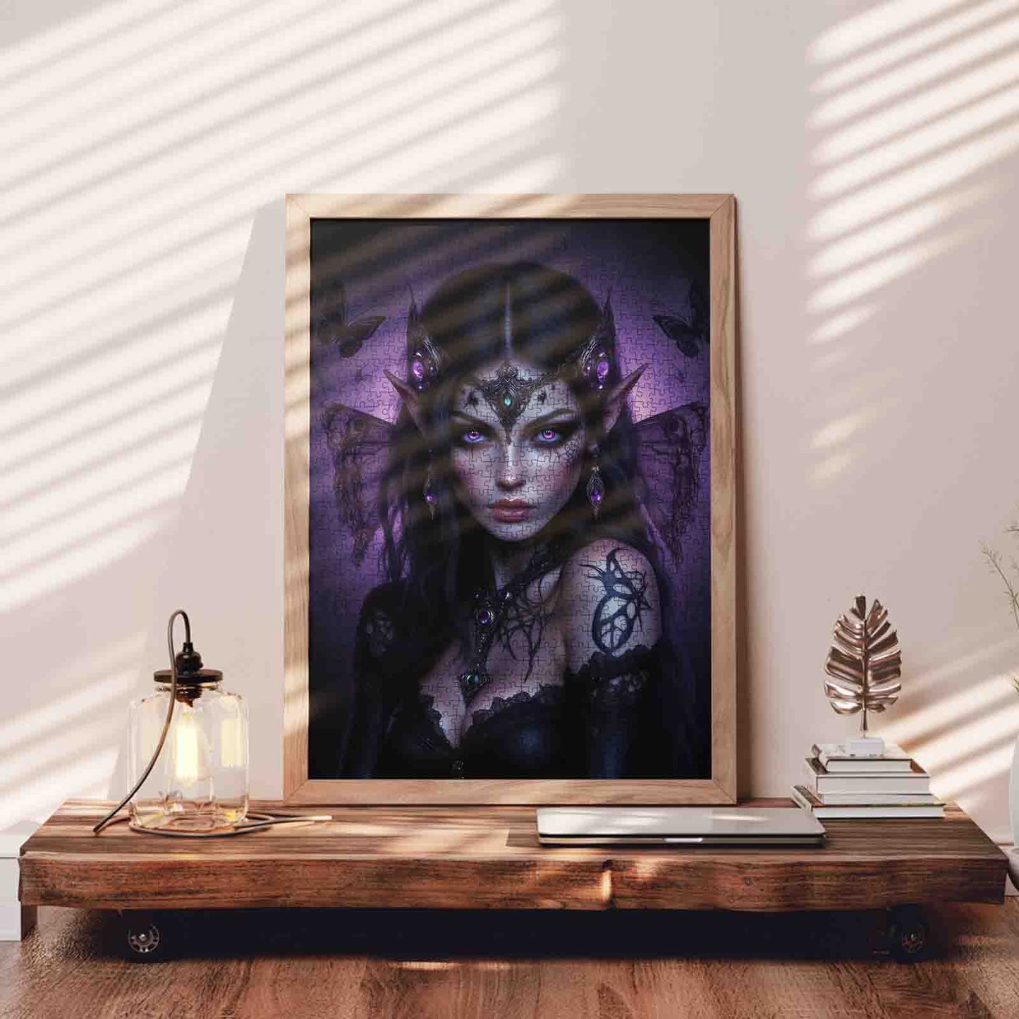 Dark Enchantress Fairy Jigsaw Puzzle
