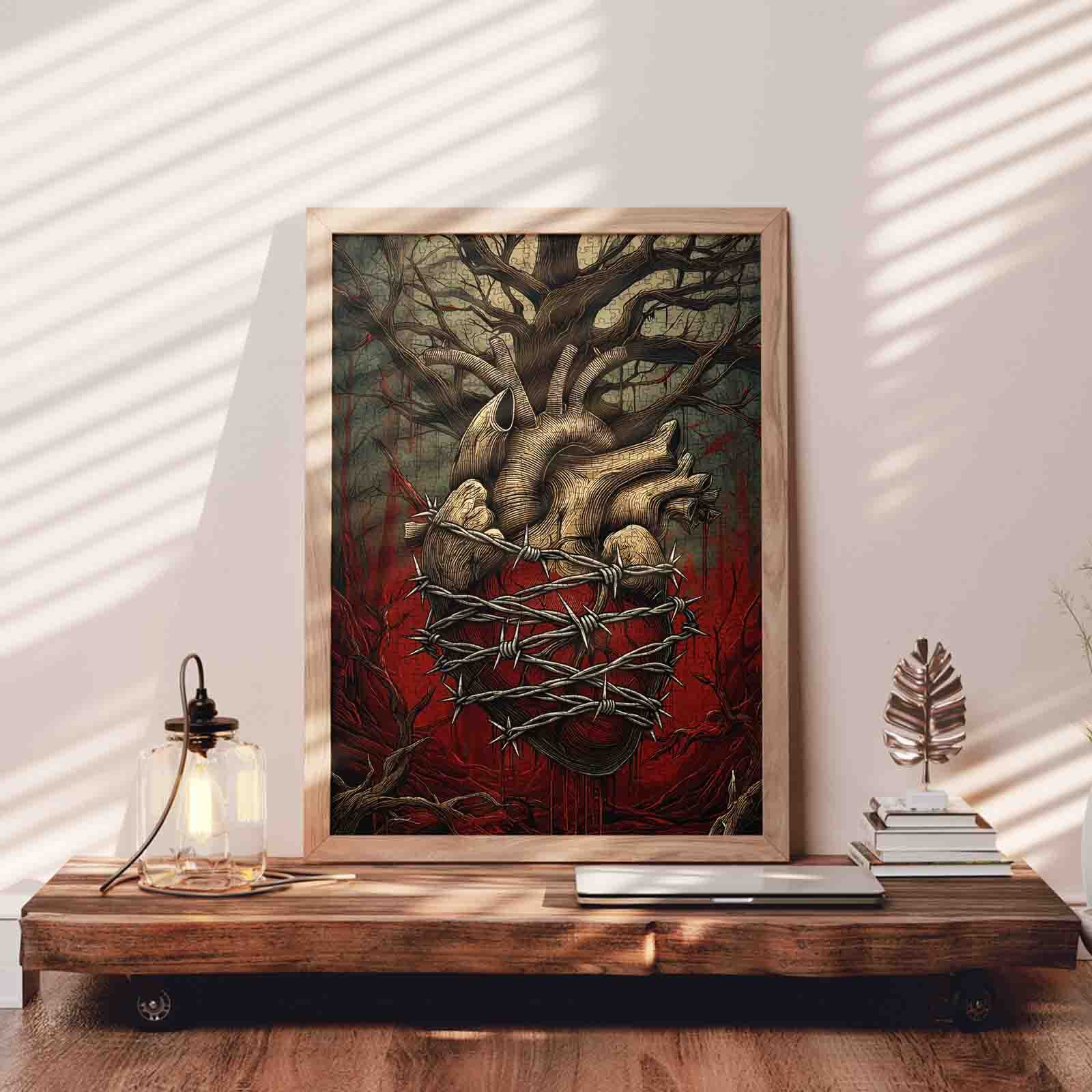 Dark Heart Jigsaw Puzzle