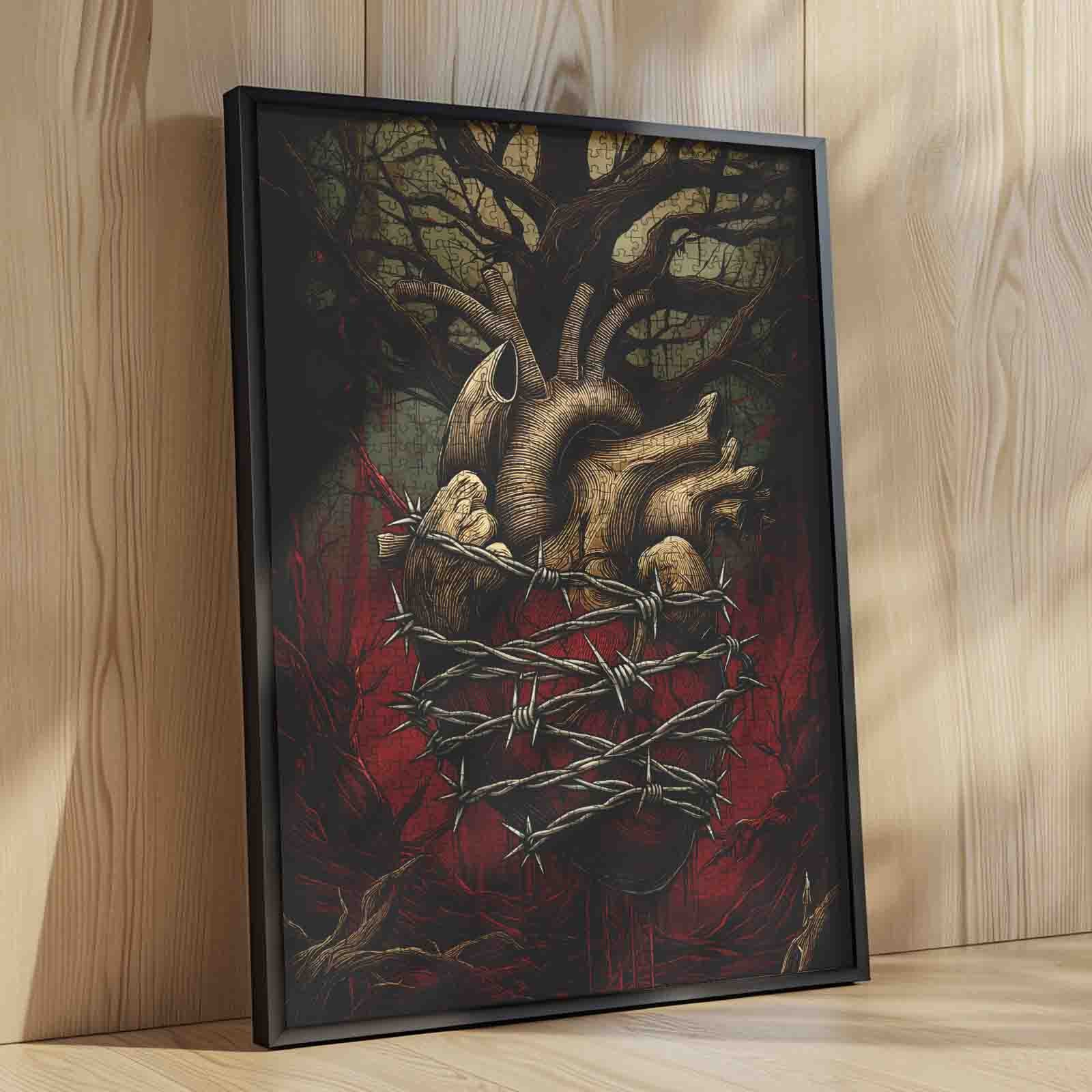 Dark Heart Jigsaw Puzzle