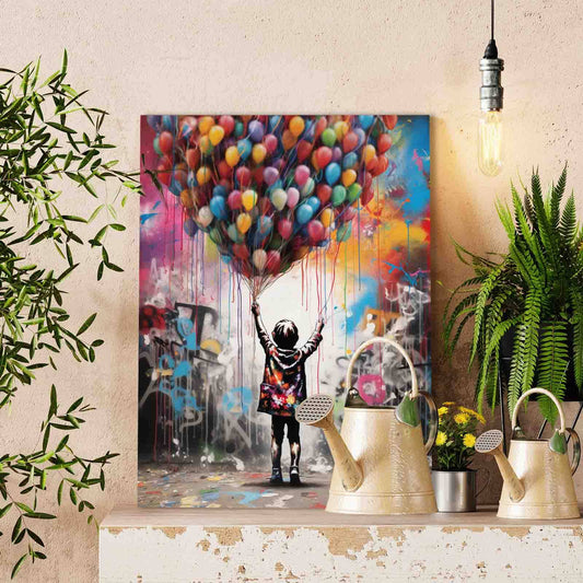 Dreamscape Balloons paint by numbers