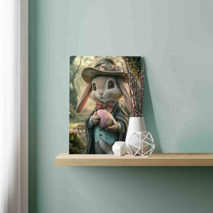 Easter Bunny Gentleman Paint by Numbers