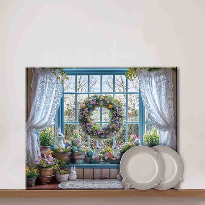 Easter Window Garden Paint by Numbers