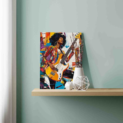 Electric Groove Queen Paint by Numbers