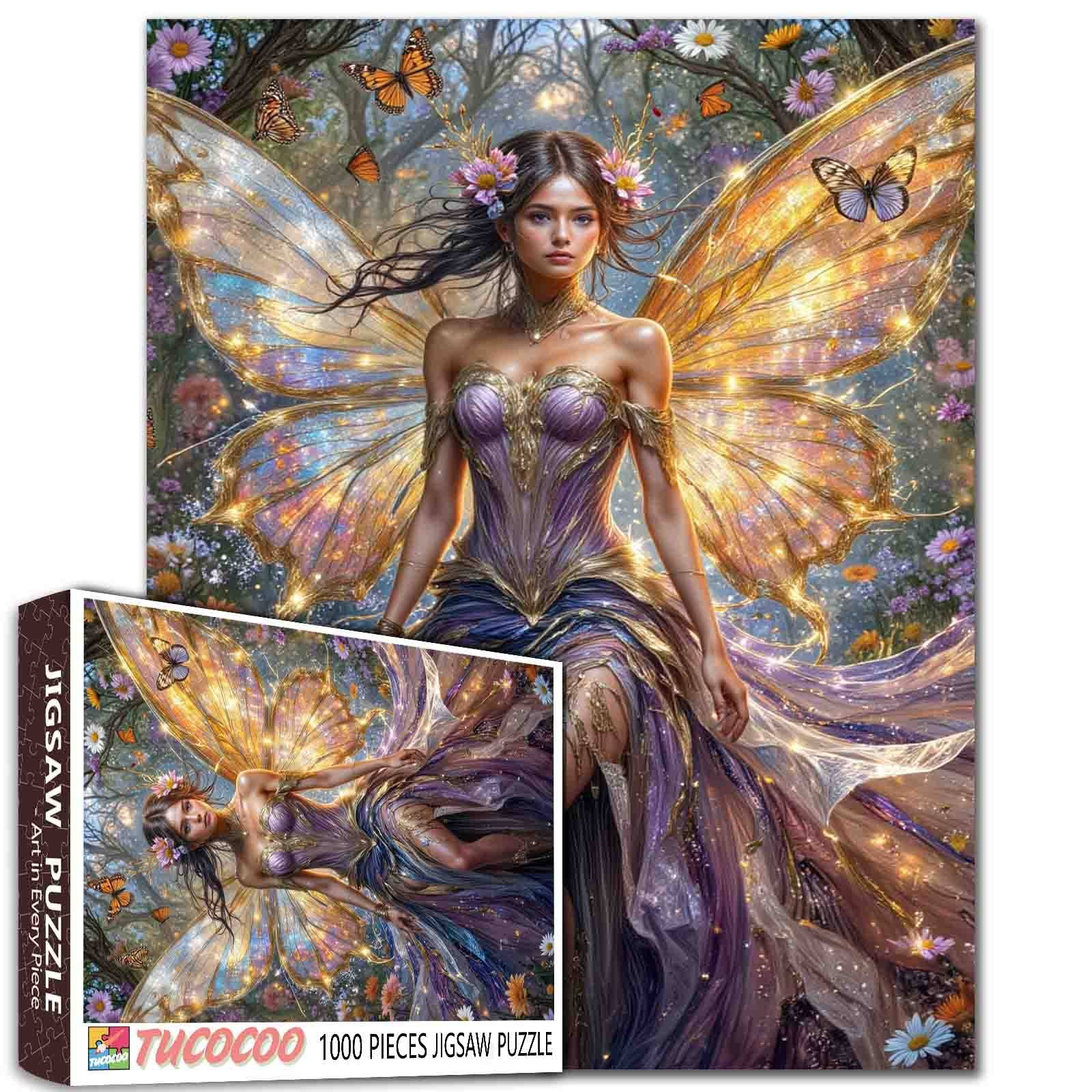 Enchanted Garden Fairy Jigsaw Puzzle
