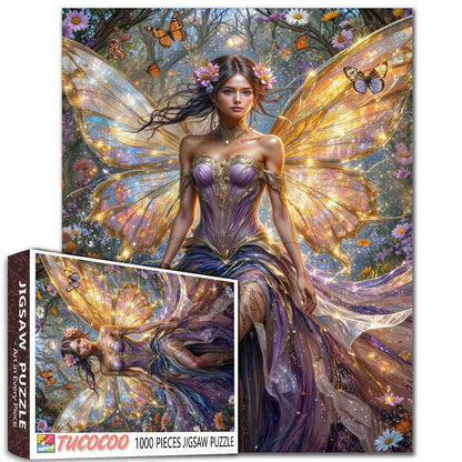 Enchanted Garden Fairy Jigsaw Puzzle