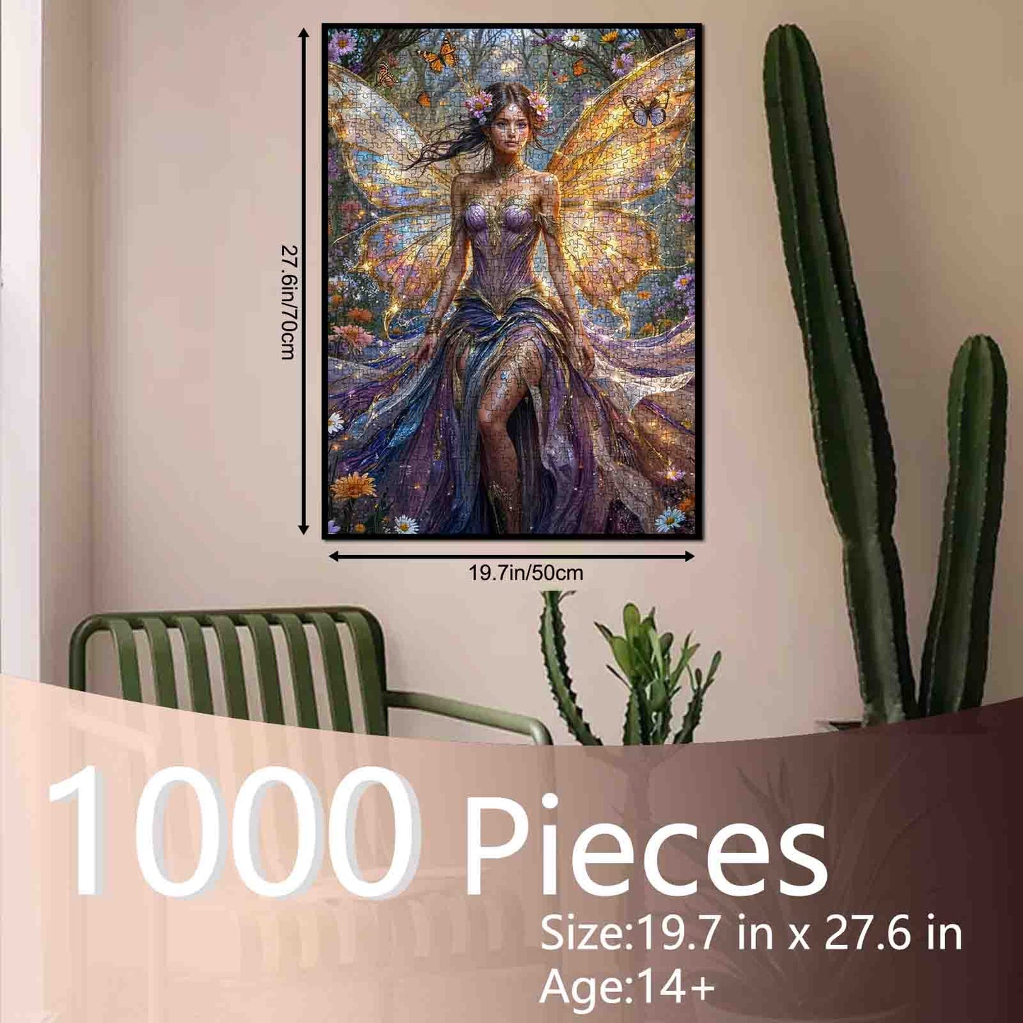 Enchanted Garden Fairy Jigsaw Puzzle