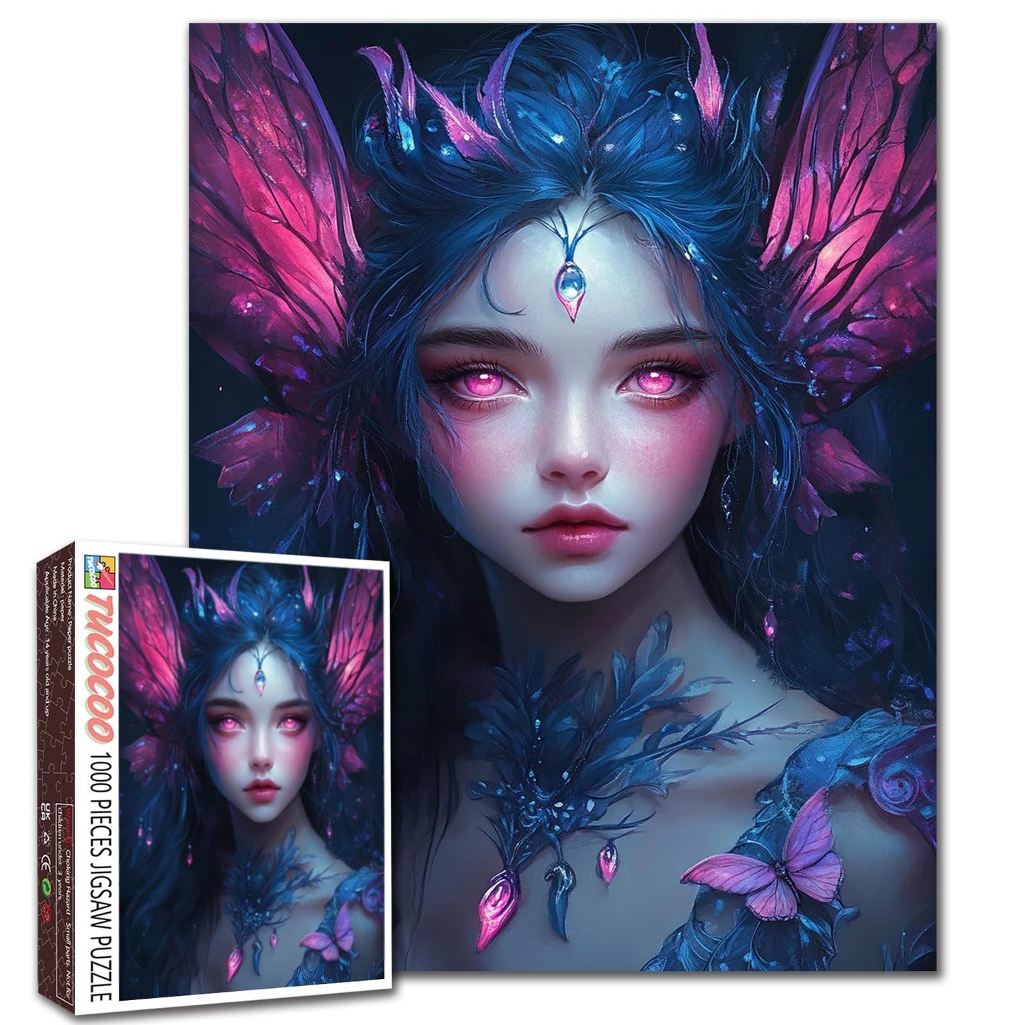 Enchanted Midnight Fairy Jigsaw Puzzle