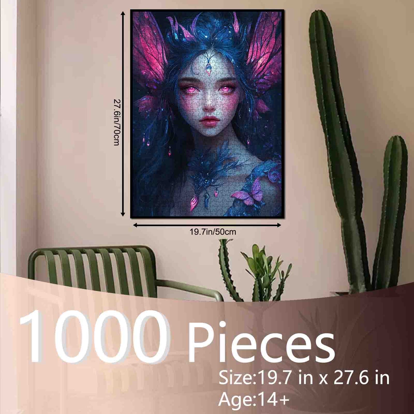 Enchanted Midnight Fairy Jigsaw Puzzle