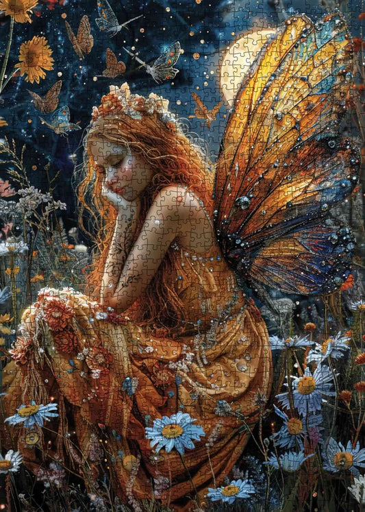 Enchanted Night Fairy Jigsaw Puzzle