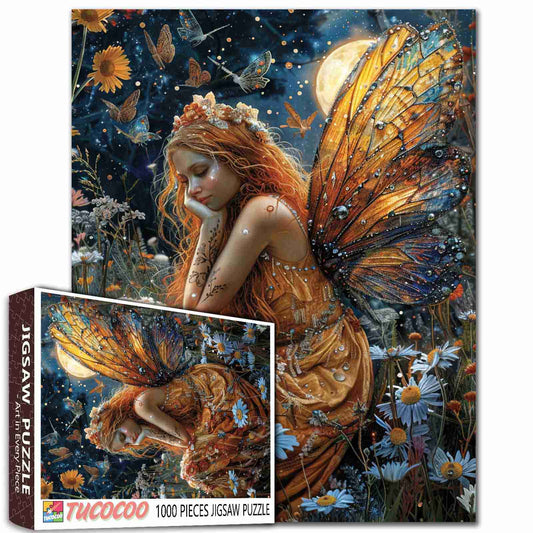 Enchanted Night Fairy Jigsaw Puzzle