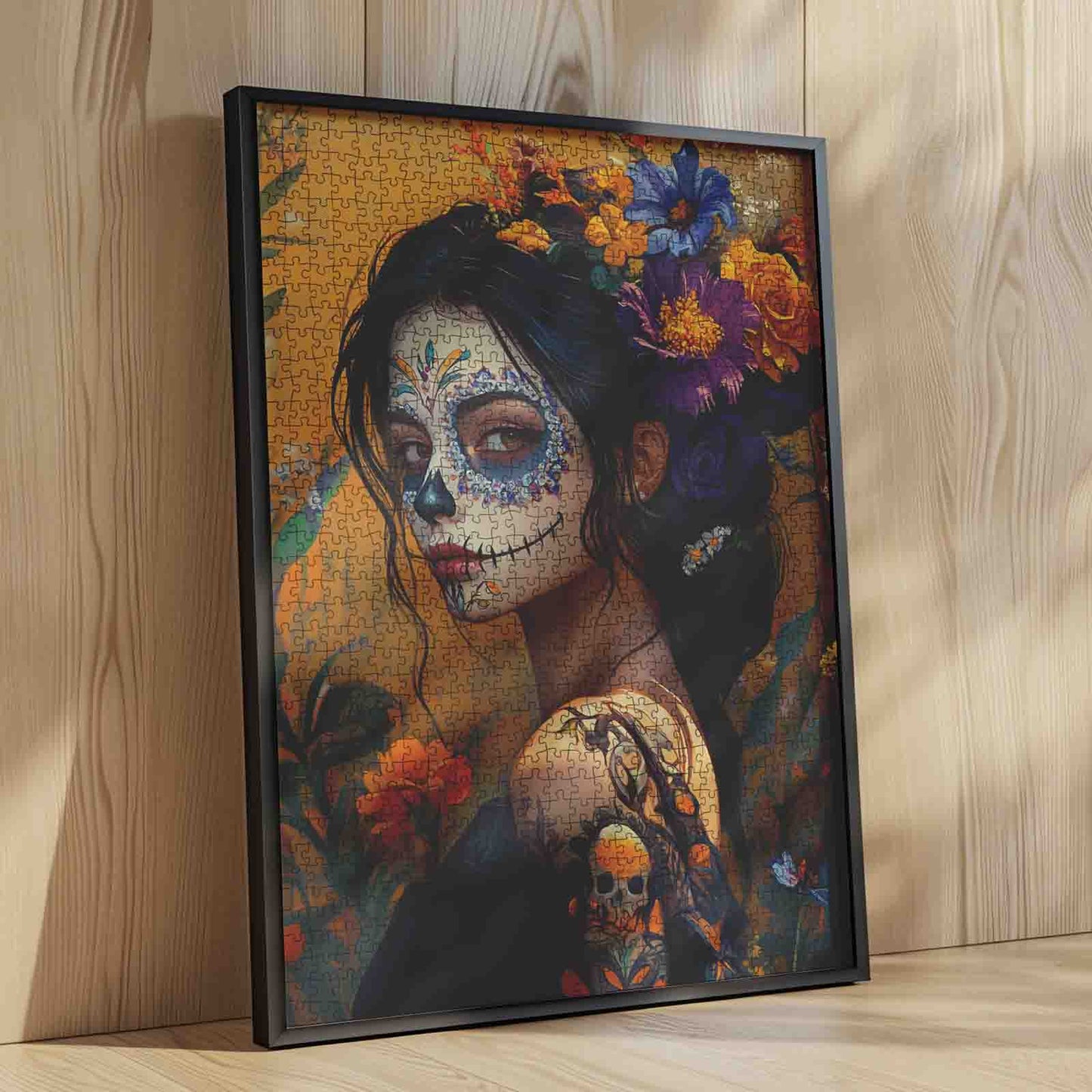 Enchanting Calavera Beauty Jigsaw Puzzle