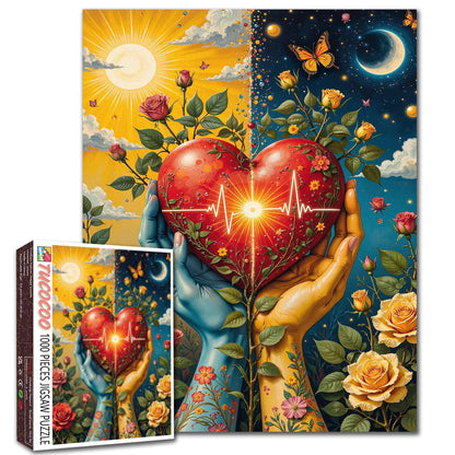 Eternal Pulse of Love Jigsaw Puzzle