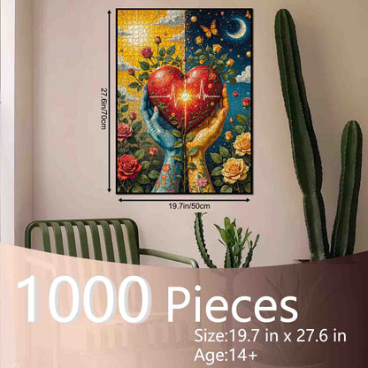 Eternal Pulse of Love Jigsaw Puzzle