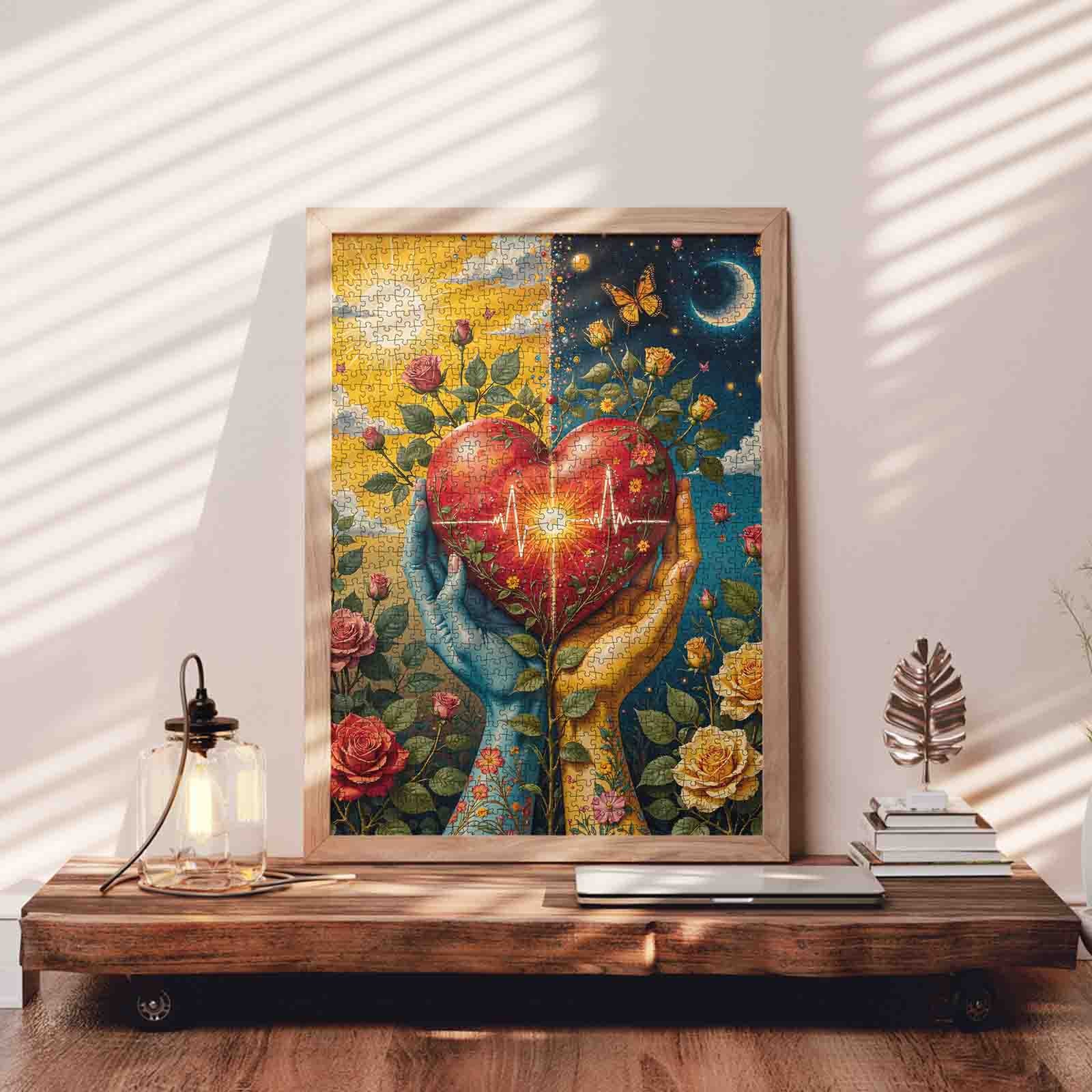 Eternal Pulse of Love Jigsaw Puzzle