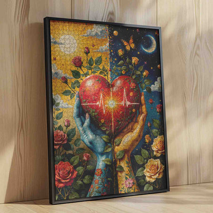 Eternal Pulse of Love Jigsaw Puzzle
