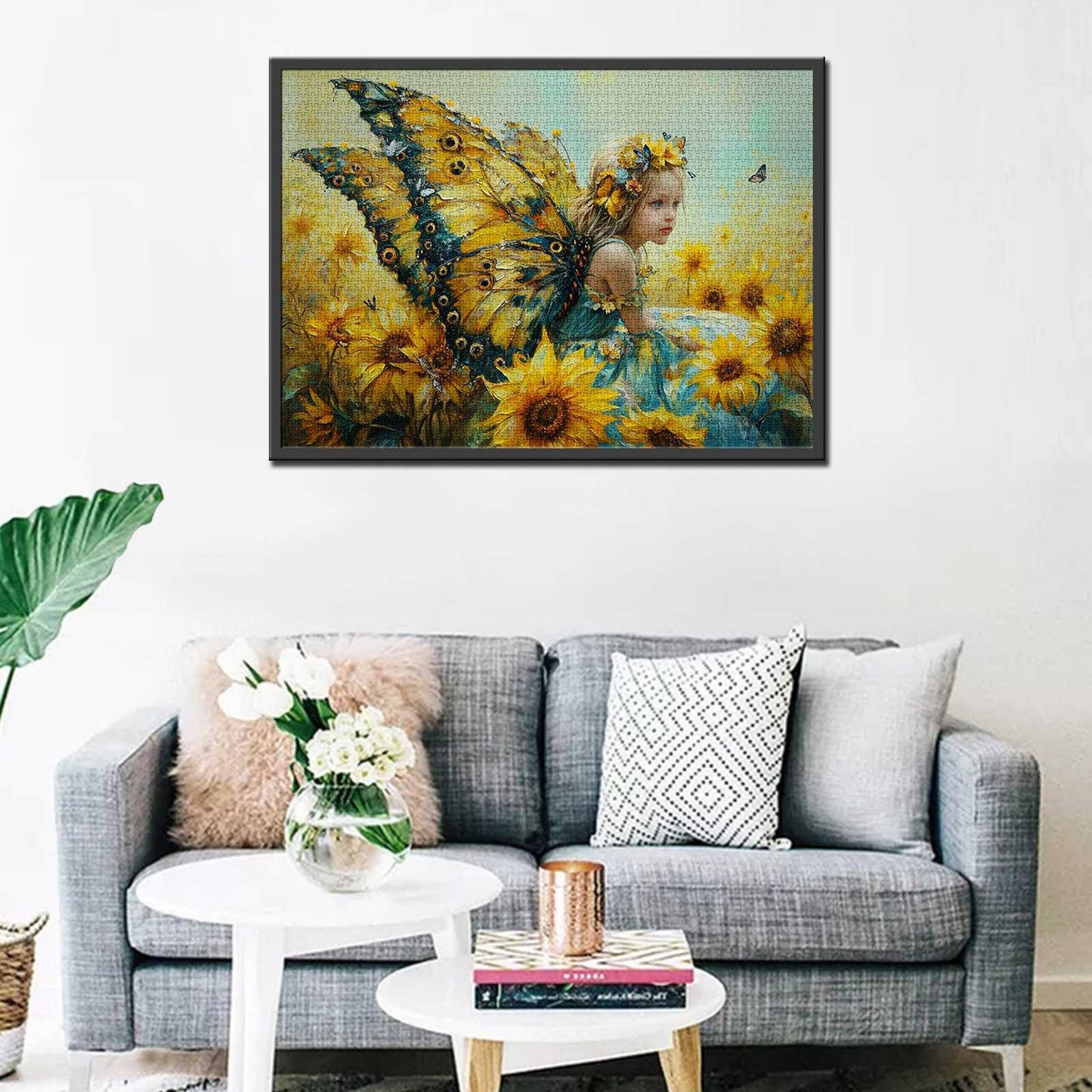 Sunflower Fairy Whispers Jigsaw Puzzles