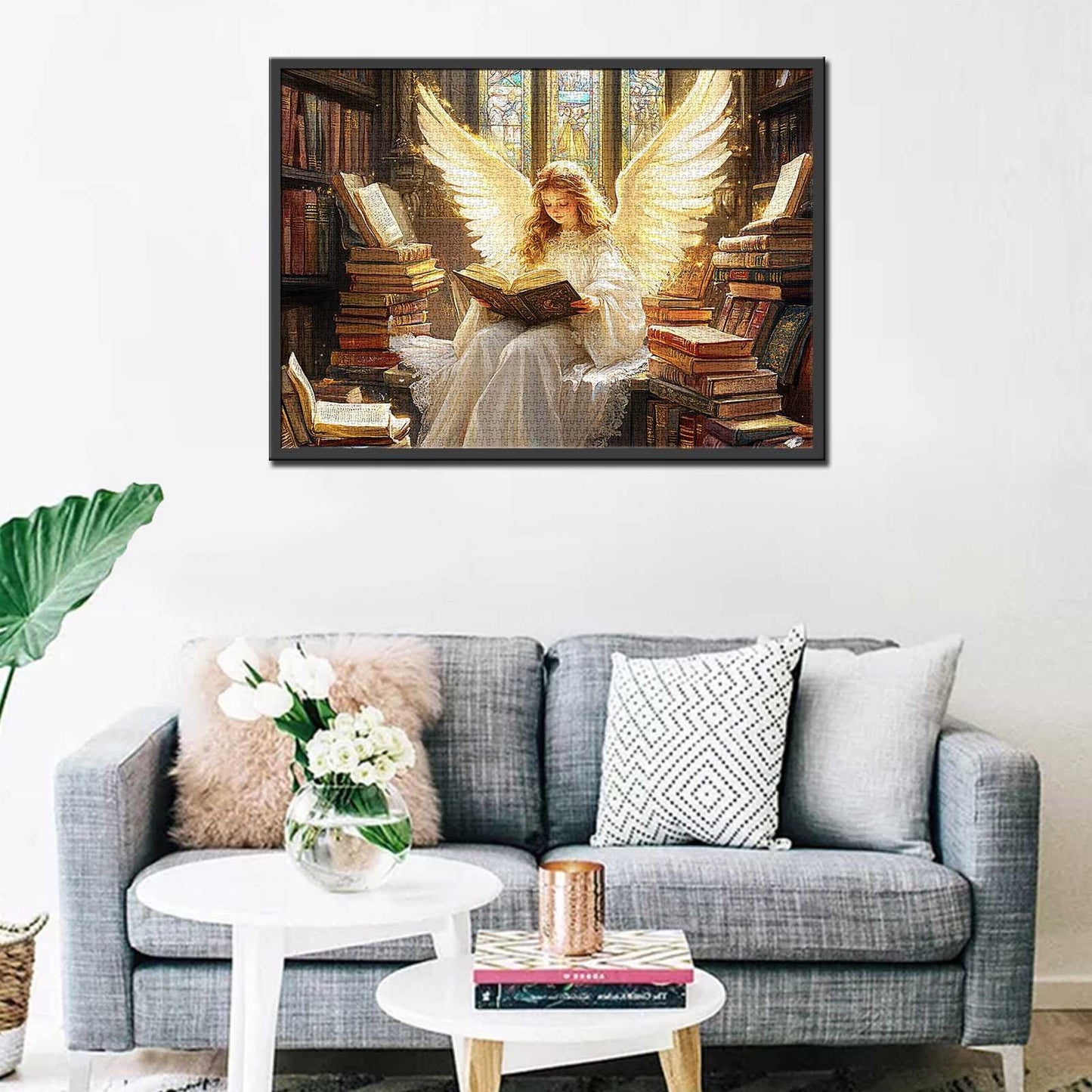 Library Angel Jigsaw Puzzles