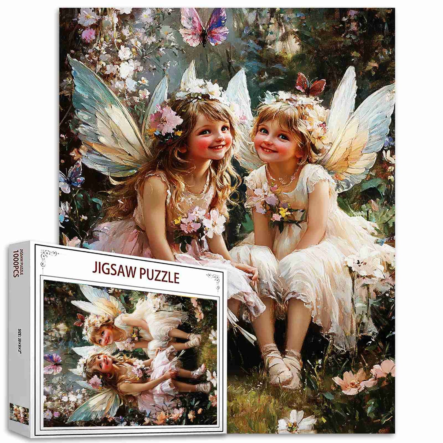 Enchanted Garden Fairies Jigsaw Puzzles