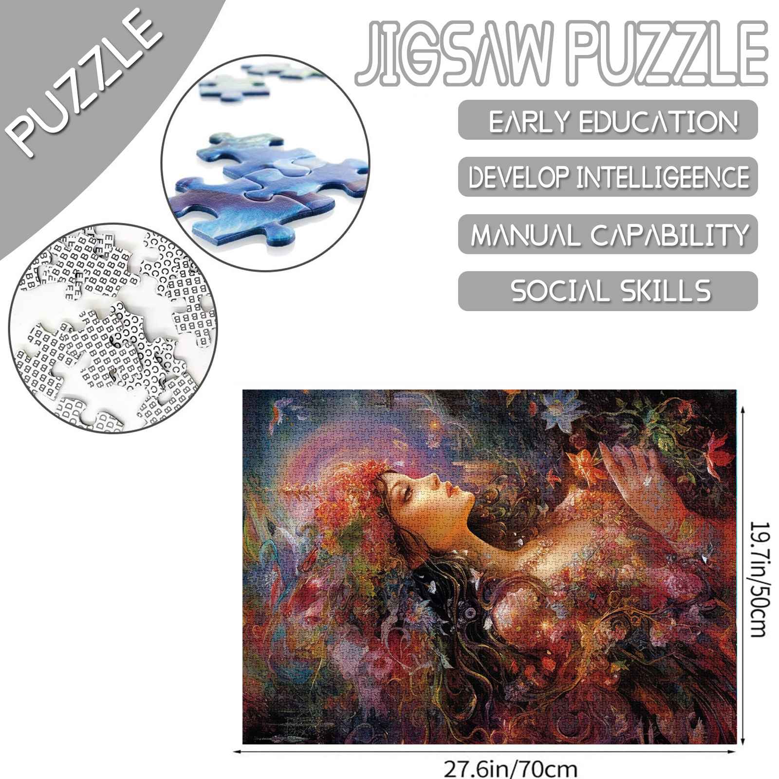 Whispers of the Forest Fairy Jigsaw Puzzles