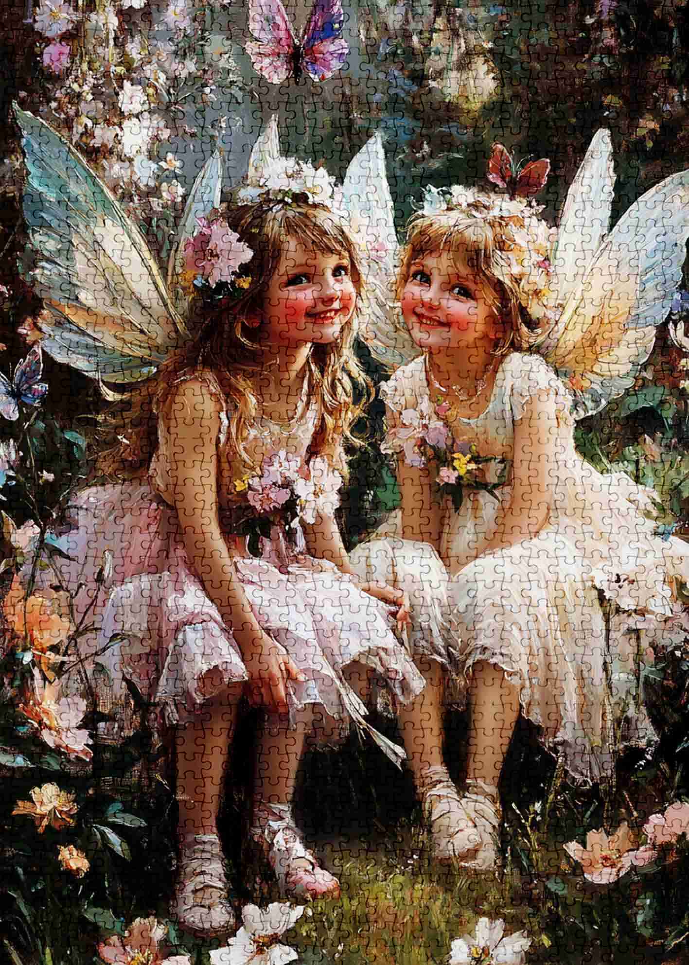 Enchanted Garden Fairies Jigsaw Puzzles