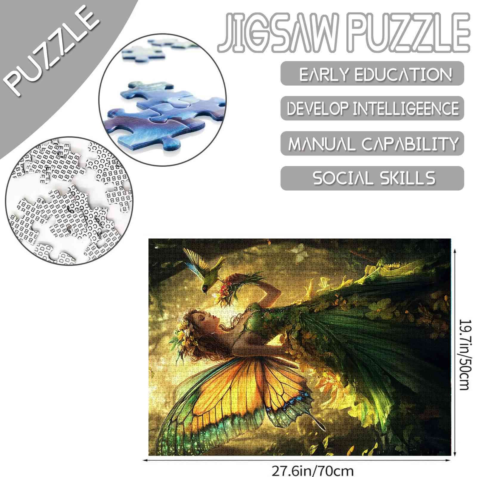 Enchanting Forest Fairy Jigsaw Puzzles