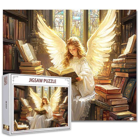 Library Angel Jigsaw Puzzles