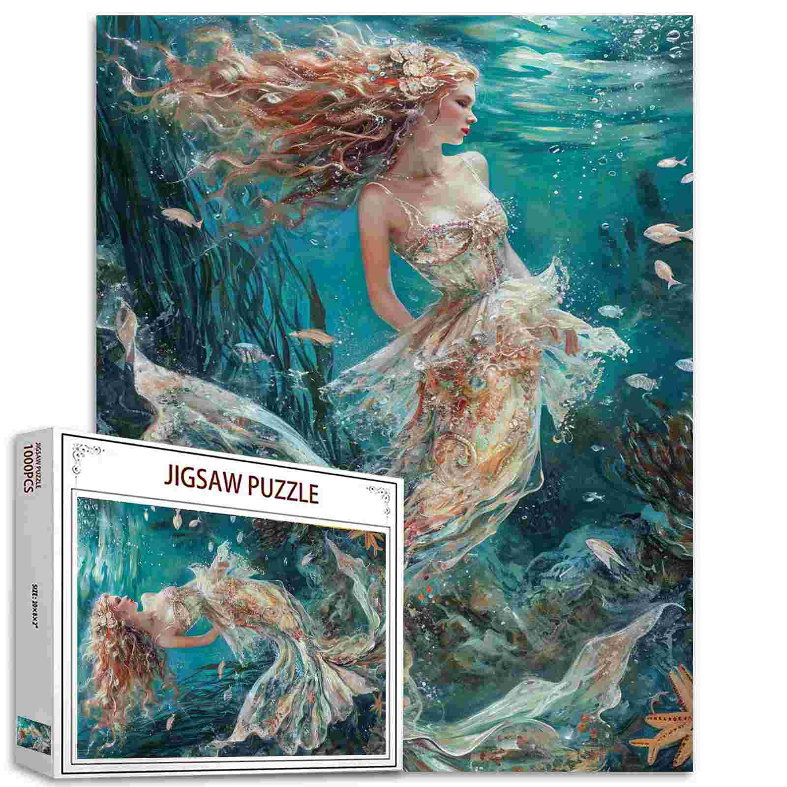 Graceful Mermaid Jigsaw Puzzle